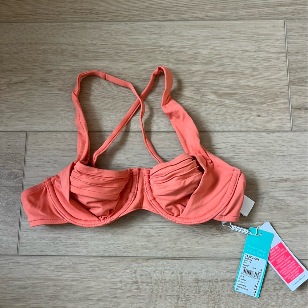 Seafolly Coral Bikini Top